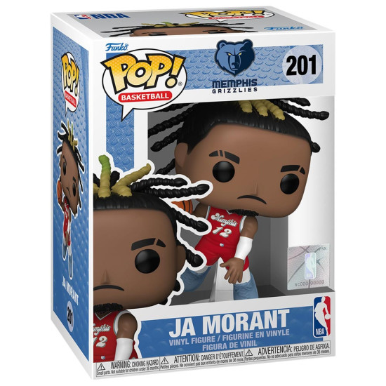 Funko Pop! Vinyl Ja Morant (NBA Memphis Grizzlies) - City Edition 24-25 Funko Pop! Vinyl Ja Morant (NBA Memphis Grizzlies) - City Edition 24-25